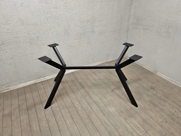 musa-table-legs-12 Custom welded steel table frame for dining room furniture