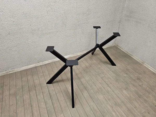 musa-table-legs-13 Durable black table legs with modern geometric design
