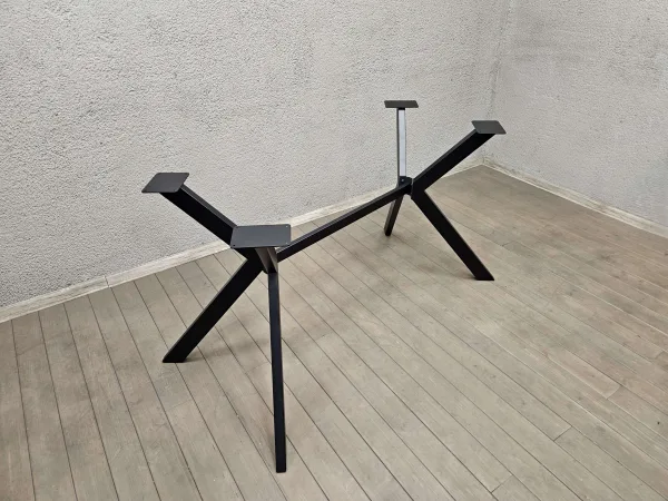 musa-table-legs-15 Heavy-duty metal table legs for large wooden desk