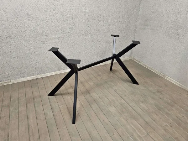 musa-table-legs-6 Modern dining table legs with sturdy steel construction