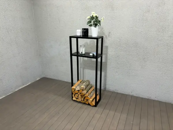 IMG_3039 POKAINU - Firewood Rack with 2 shelfs