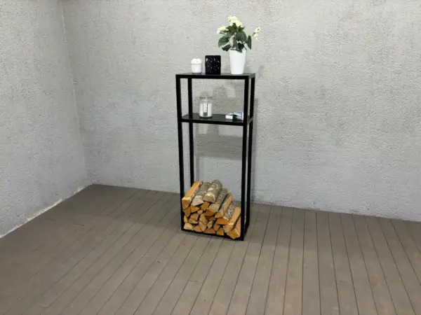 IMG_3043 POKAINU - Firewood Rack with 2 shelfs