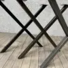 VARKE - X Shaped Pair Table Legs