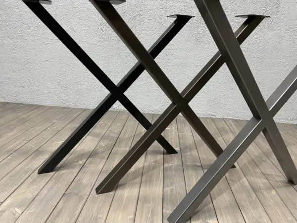 VARKE - X Shaped Pair Table Legs