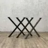 VARKE - X Shaped Pair Table Legs