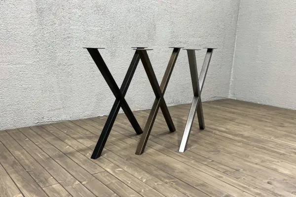 VARKE - X Shaped Pair Table Legs